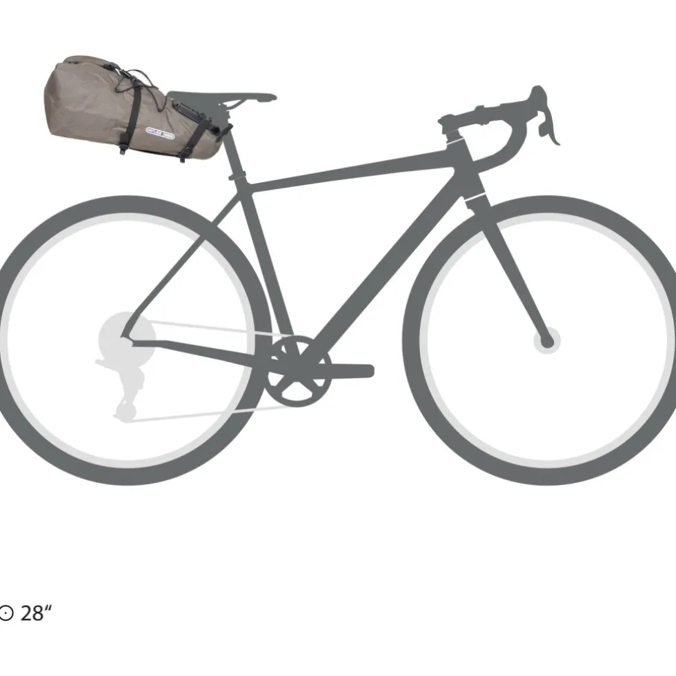 ORTLIEB Seat-Pack QR Zadeltas - 7,5 liter - dark sand