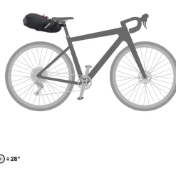 ORTLIEB Seat-Pack QR Zadeltas - 7,5 liter - black matt