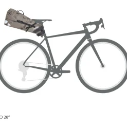 ORTLIEB Seat-Pack Zadeltas - 16.5L - dark sand