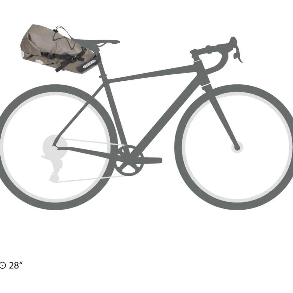 ORTLIEB Seat-Pack Zadeltas - 11L - dark sand