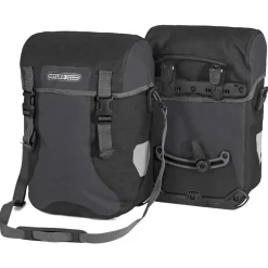 Bagagedragertassen < ORTLIEB Sport-Packer Plus - QL2.1 Fietstas (Paar) - 2x15L - granite-black