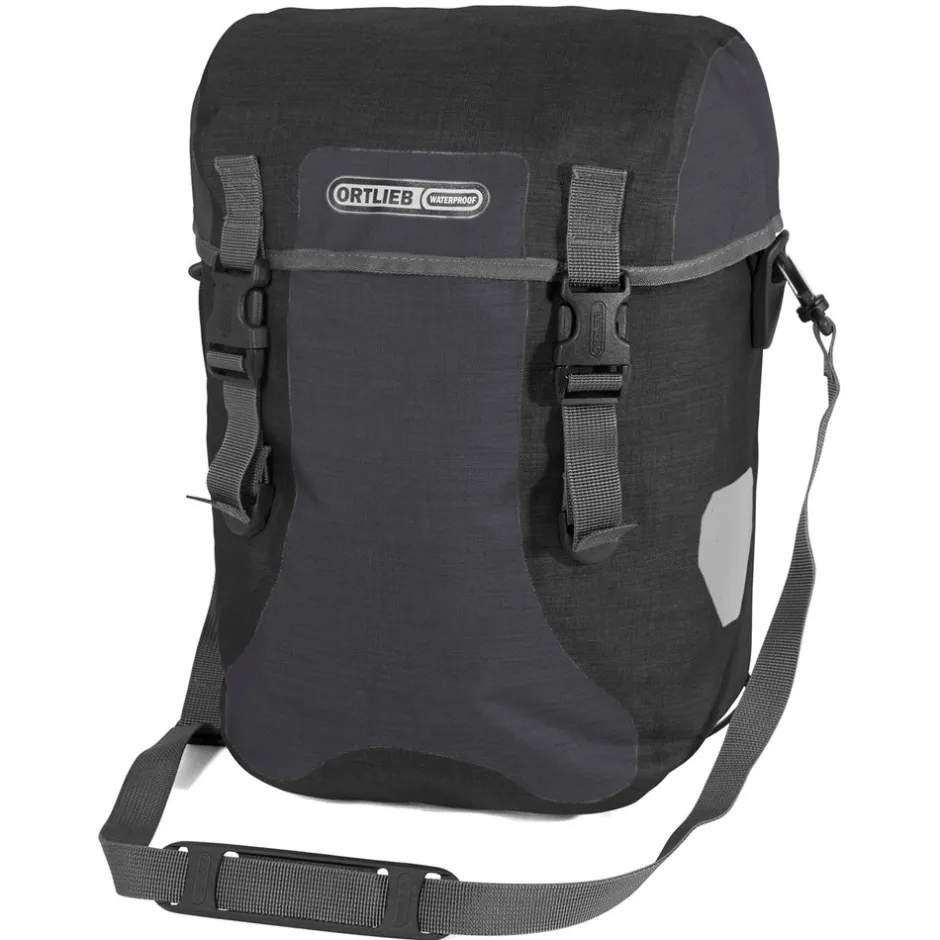 Bagagedragertassen < ORTLIEB Sport-Packer Plus - QL2.1 Fietstas (Paar) - 2x15L - granite-black