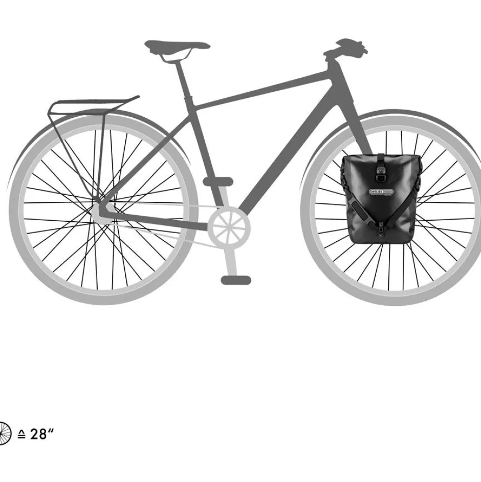 Bagagedragertassen < ORTLIEB Sport-Roller Classic - QL2.1 Fietstas (Paar) - 2x12.5L - zwart