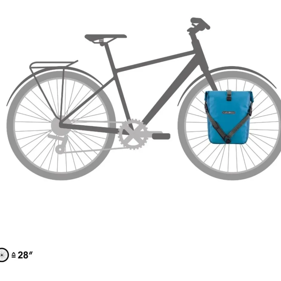 Bagagedragertassen < ORTLIEB Sport-Roller Plus Single - QL2.1 Bagagetas - 14.5L - dusk blue-denim