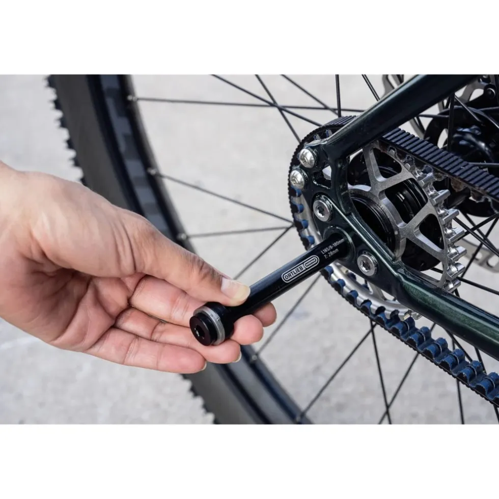 ORTLIEB Thru Axle M6-Connector Steekas Aansluiting - M12x1.5 - 165/8-180mm