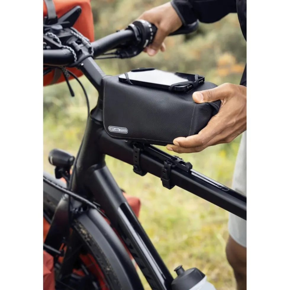 ORTLIEB Toptube-Bag Bovenbuis Tas - 1.5L - dark sand