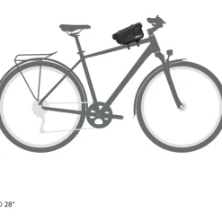 Frametassen|Top Tube Bag < ORTLIEB Toptube-Bag Bovenbuis Tas - 1.5L - zwart mat