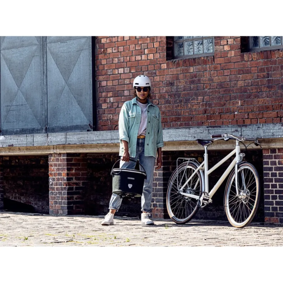 ORTLIEB Up-Town Rack Urban - Bagagedrager Fietsmand - 17.5L - pepper