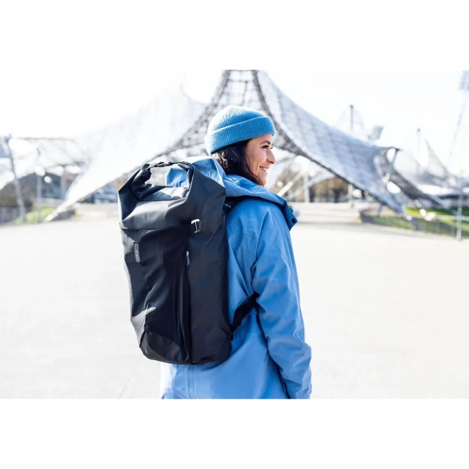 Bagagedragertassen < ORTLIEB Vario Lite QL2.1 Fietstas | Rugzak - 22 L - rooibos