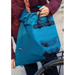 Bagagedragertassen < ORTLIEB Vario Lite QL2.1 Fietstas | Rugzak - 22 L - rooibos