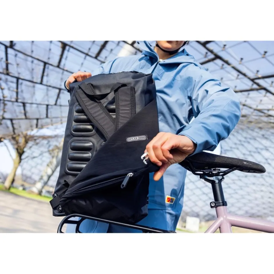 Bagagedragertassen < ORTLIEB Vario Lite QL2.1 Fietstas | Rugzak - 22 L - rooibos