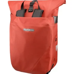 Bagagedragertassen < ORTLIEB Vario PS QL2.1 Fietstas / Rugzak - 26L - rooibos
