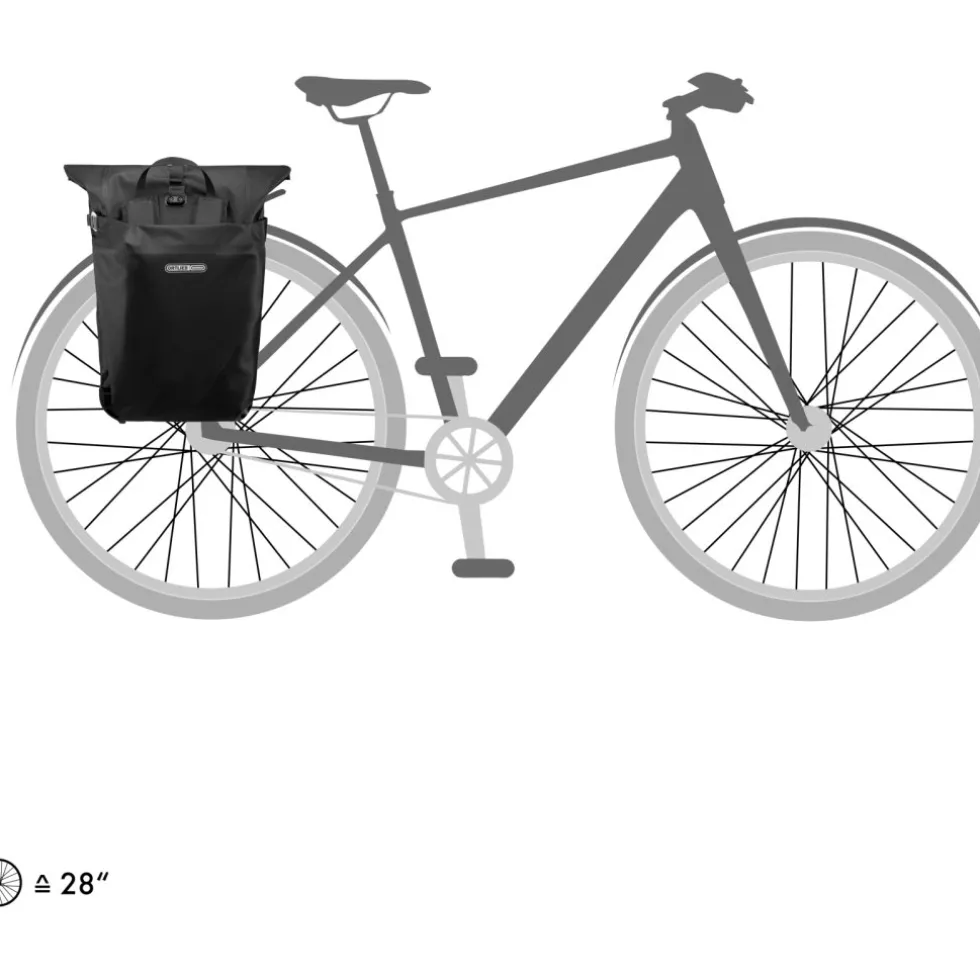 ORTLIEB Vario PS QL2.1 Fietstas / Rugzak - 26L - zwart