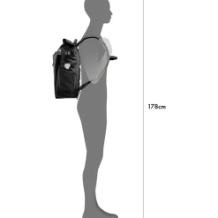 ORTLIEB Vario PS QL2.1 Fietstas / Rugzak - 26L - zwart