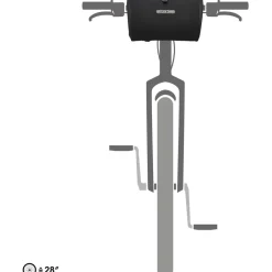 Overige Tassen & Etuis|Overige Tassen En Etuis < ORTLIEB Velo-Sling Flex Stuurtas - 5L - zwart