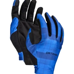 Ortovox MTB Light Handschoenen Heren - blue note motion aop
