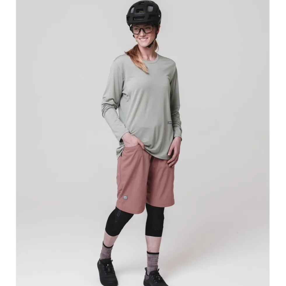Ortovox Sequence Free Short broeken voor dames - black raven