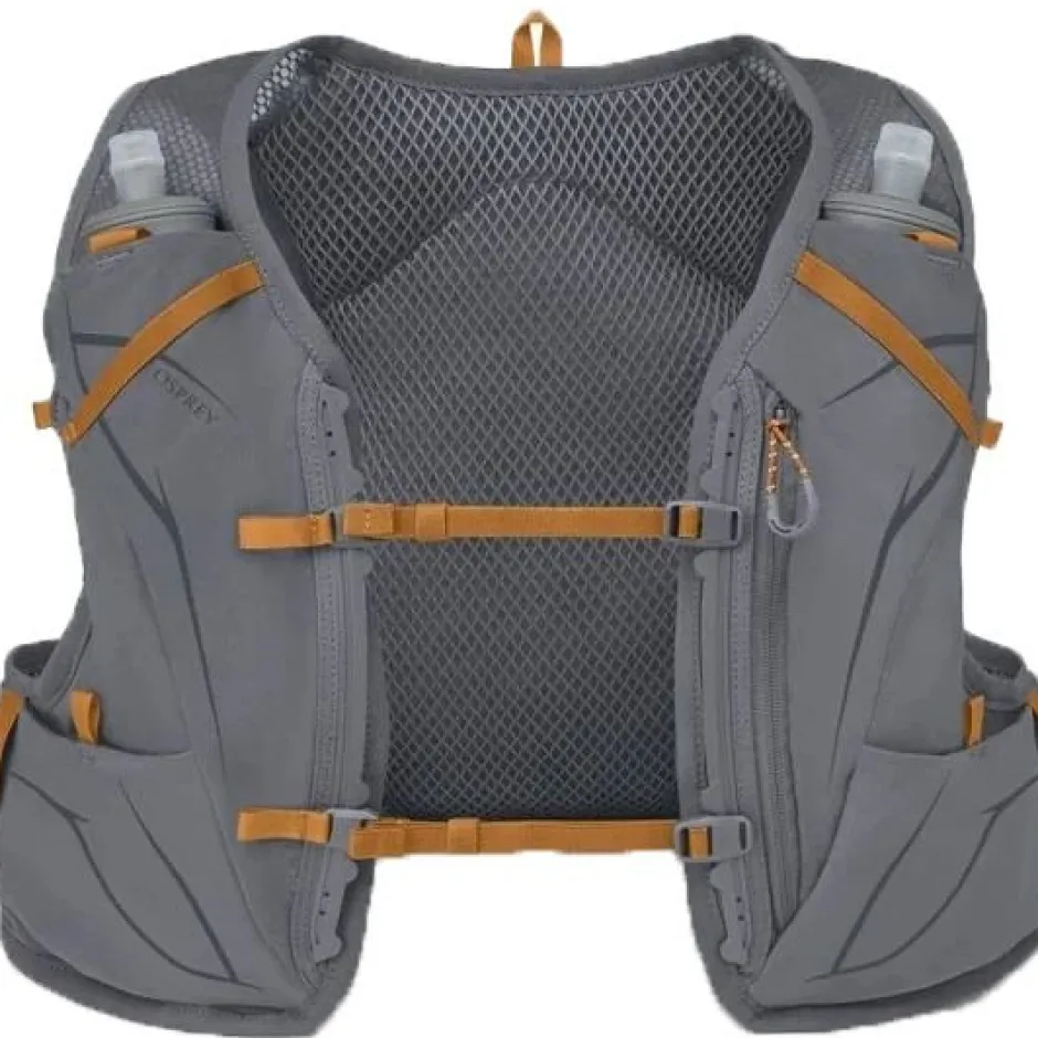 Rugzakken & Drinksystemen < Osprey Duro 1.5 Heren Hardlooprugzak - S - Phantom Grey/Toffee Orange