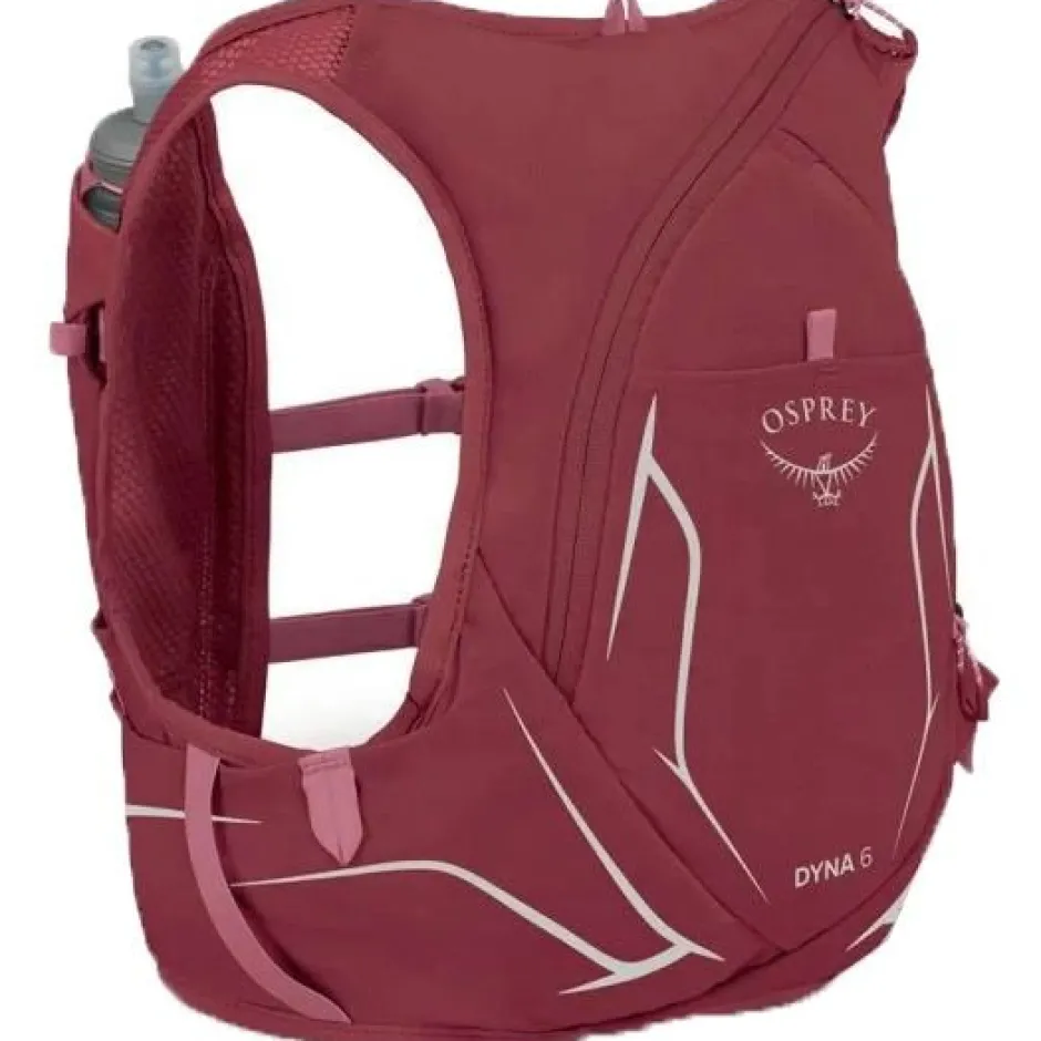 Rugzakken & Drinksystemen < Osprey Dyna 6 Hardloopvest Dames - S - Kakio/Manuka Pink