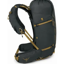 Rugzakken & Drinksystemen|Drinkrugzakken < Osprey Talon Velocity 30 Rugzak - S/M - Dark Charcoal/Tumbleweed Yellow