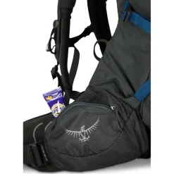 Rugzakken & Drinksystemen < Osprey Aether Plus 70 Rugzak - Zwart