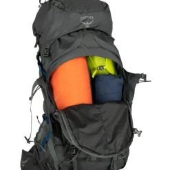 Rugzakken & Drinksystemen < Osprey Aether Plus 70 Rugzak - Zwart