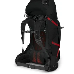 Rugzakken & Drinksystemen < Osprey Aether Plus 70 Rugzak - Zwart