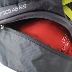 Rugzakken & Drinksystemen < Osprey Atmos AG 50 Rugzak - Black