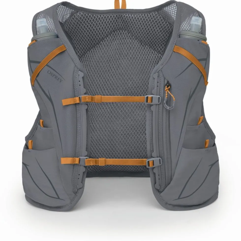Osprey Duro 6 Heren Hardlooprugzak - L - Phantom Grey/Toffee Orange