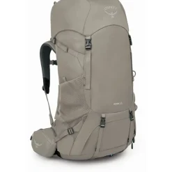 Rugzakken & Drinksystemen < Osprey Renn 65 Trekking Rugzak Dames - Pediment Grey/Linen Tan