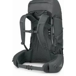 Osprey Rook 65 Trekking Rugzak - Dark Charcoal/Silver Lining