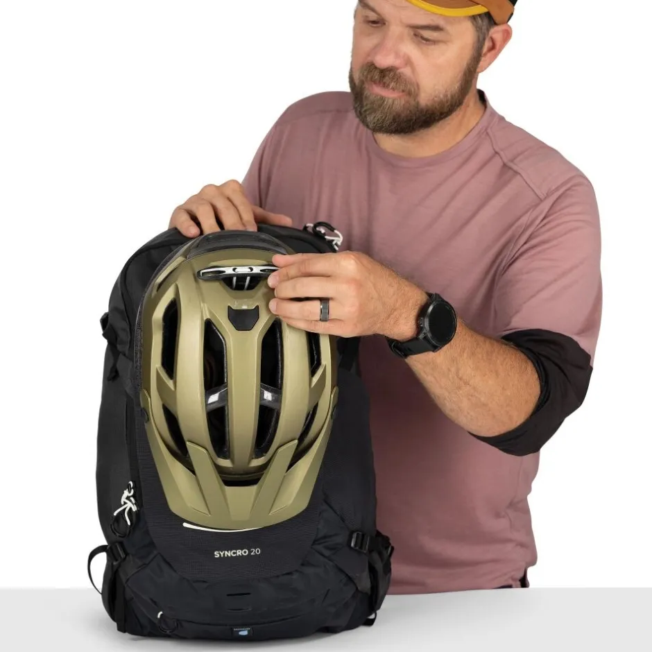 Drinkrugzakken < Osprey Syncro 20 Fietsrugzak - Raven Black