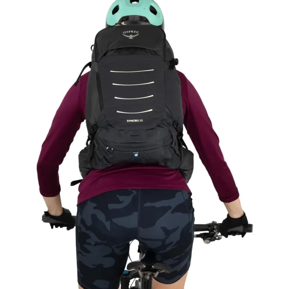 Drinkrugzakken < Osprey Syncro 20 Fietsrugzak - Raven Black