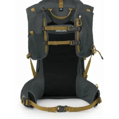 Rugzakken & Drinksystemen|Drinkrugzakken < Osprey Talon Velocity 20 Rugzak - L/XL - Dark Charcoal/Tumbleweed Yellow