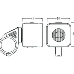 Verlichting|Verlichting Op Batterijen < OSRAM LEDsBike Compact 100 Verlichtingsset (On Road)