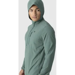 Shirts & Midlayers < Outdoor Research Astroan Air Sun Heren-hoodie - aachite