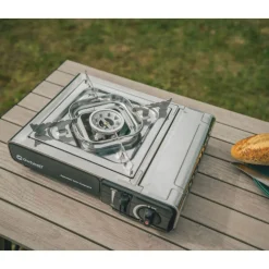 Outwell Appetizer Solo Gasguard Kampingkooker - zilvergrijs