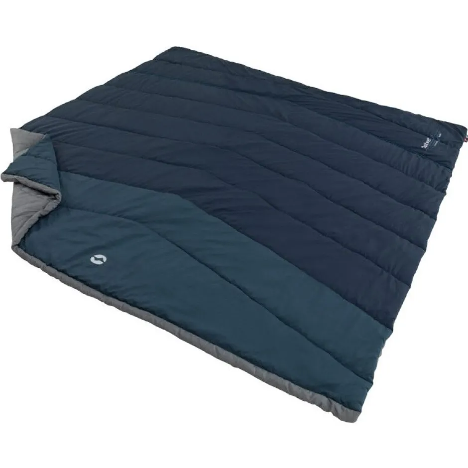 Slaapzakken < Outwell Caldera Duvet Double Deken - Night Blue