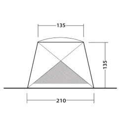 Tenten, Tarps & Hangmatten < Outwell Compton Strandtent - crèmewit