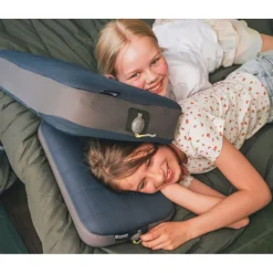 Outwell Memory Air Pillow Deluxe Kussen - blauw/grijs