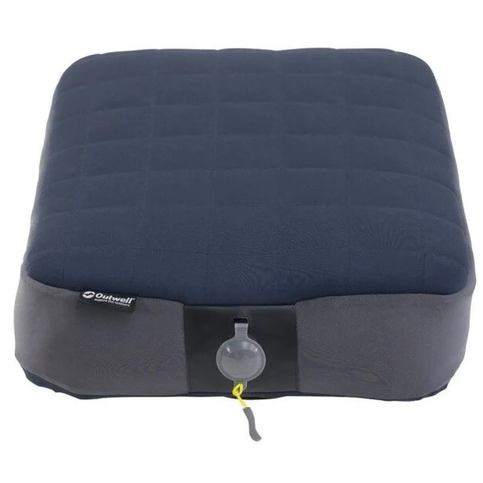 Outwell Memory Air Pillow Deluxe Kussen - blauw/grijs