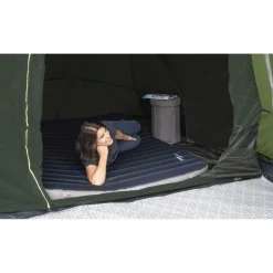 Outwell Dreamboat Double 7.5 cm Opblaasbare Slaapmat - Night Blue