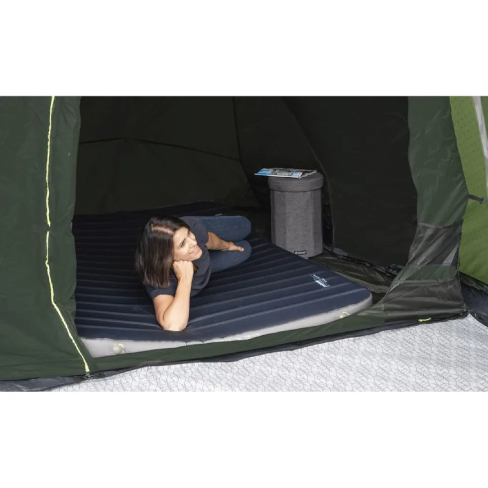Outwell Dreamboat Double 7.5 cm Opblaasbare Slaapmat - Night Blue