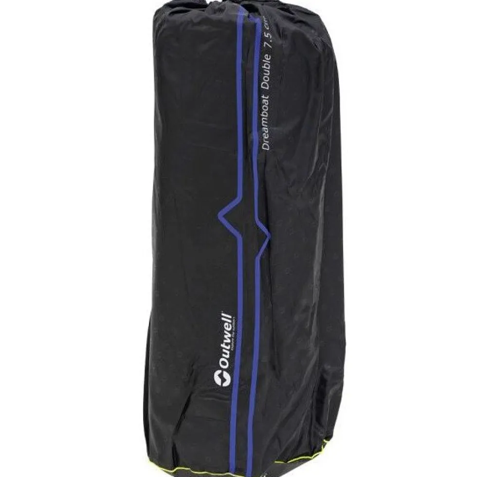 Outwell Dreamboat Double 7.5 cm Opblaasbare Slaapmat - Night Blue
