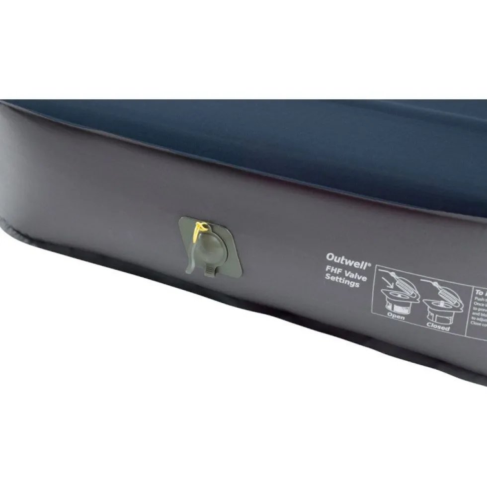 Outwell Dreamboat Double 7.5 cm Opblaasbare Slaapmat - Night Blue