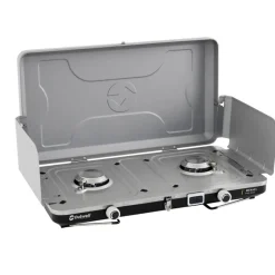 Kooktoestellen & Aanstekers < Outwell Merapi Pro Duo Deluxe Koker - zilvergrijs