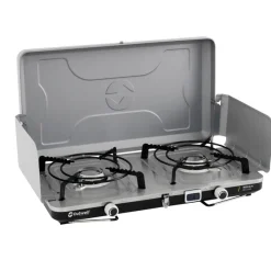 Kooktoestellen & Aanstekers < Outwell Merapi Pro Duo Deluxe Koker - zilvergrijs