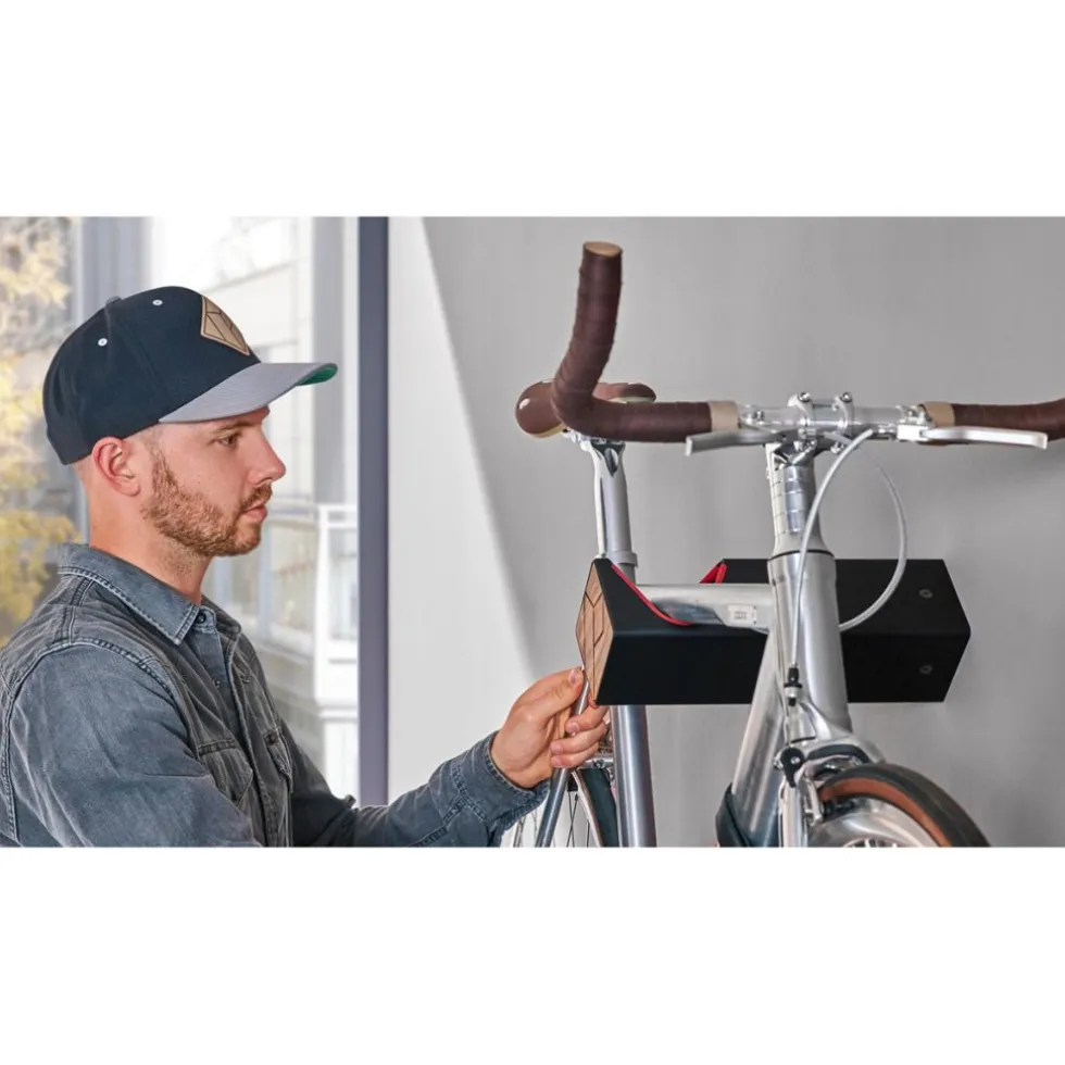 Parax D-Rack Muurbeugel - Black - Black - Olive