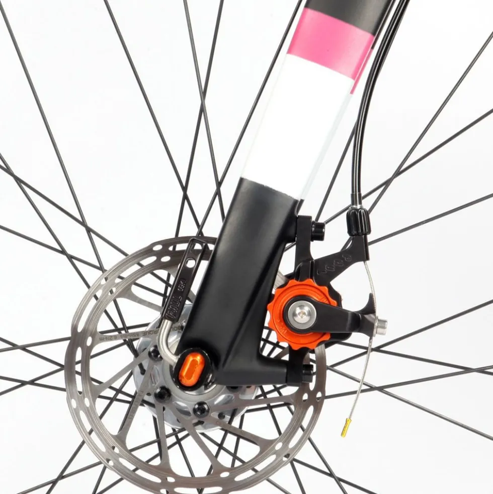 Paul Component Klamper - Remklauw - Short-Pull - Postmount - black-orange