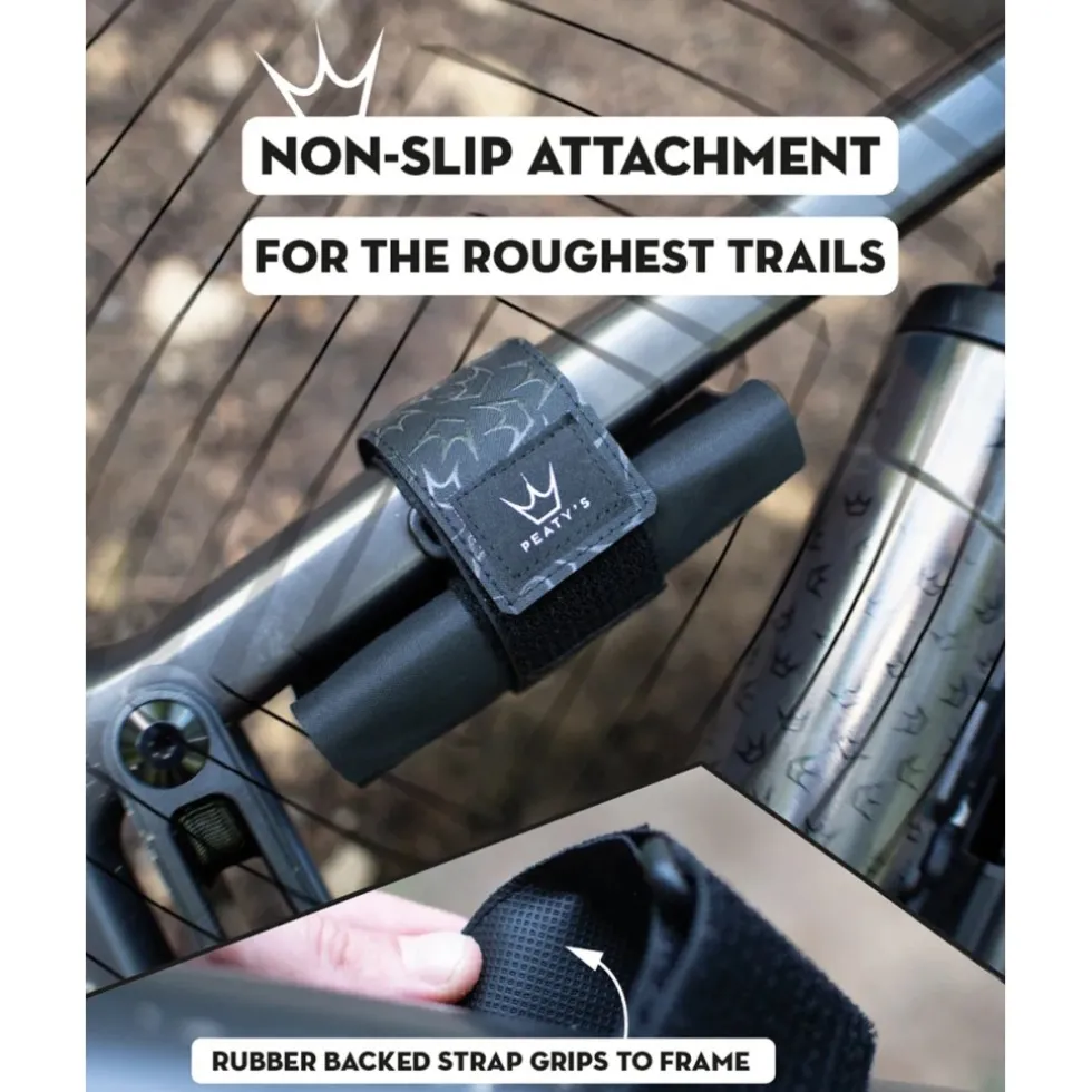 Peaty's HoldFast Trail Tool Wrap Gereedschapstas - slate grey